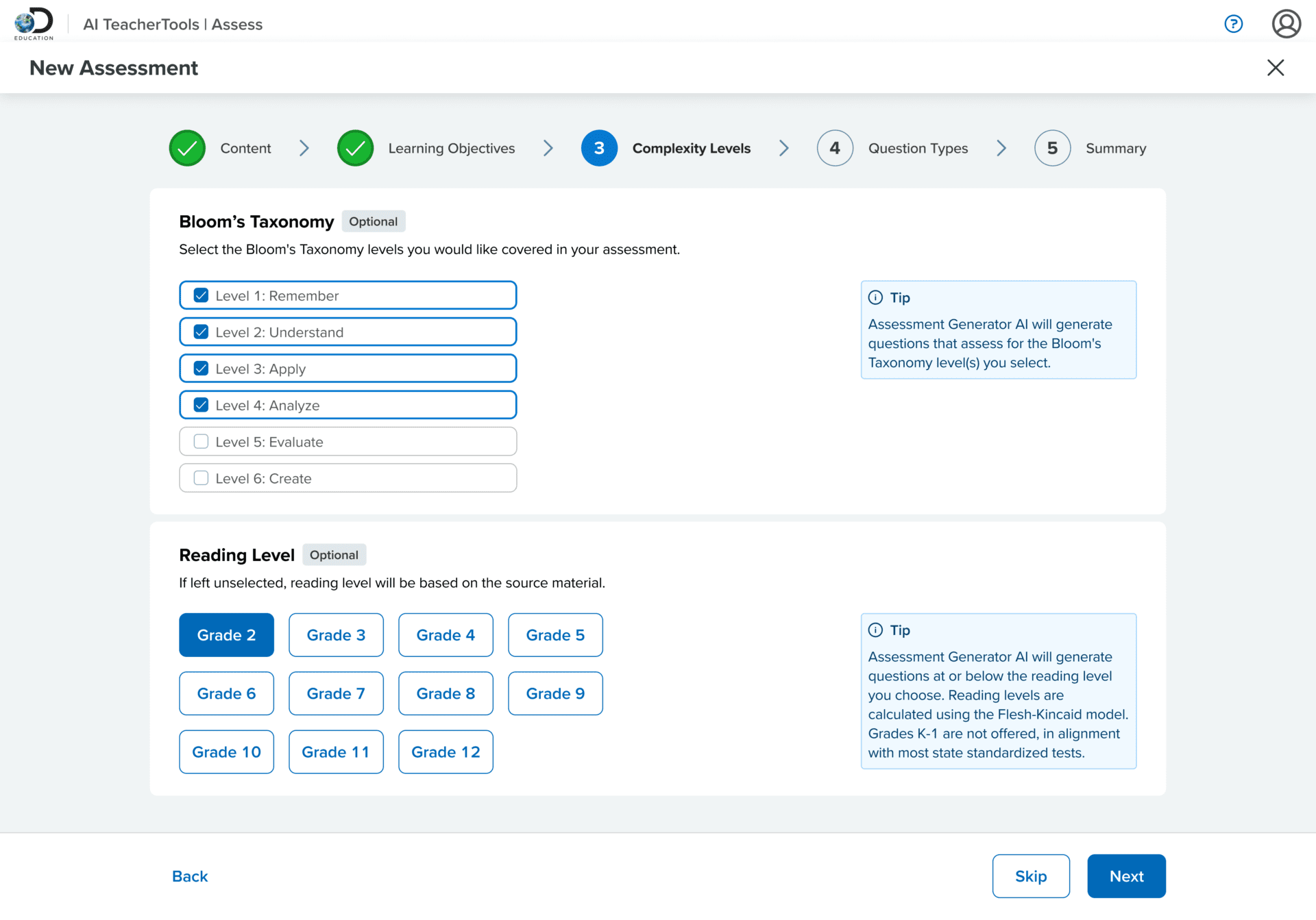 AI TeacherTools Assess High Res png