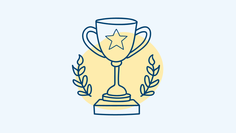 icon trophy bumblebee